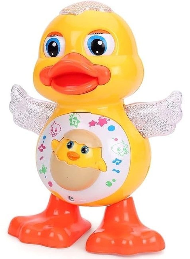 Dancing Duck with Music & Flashing Lights and Real Dancing Action Toy for Kids, Sound Toy,Baby Toddle Toy